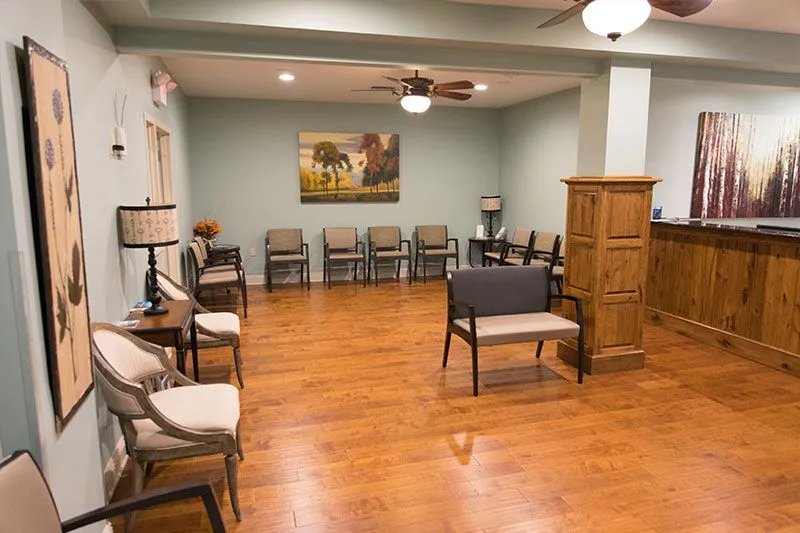 Dental chair and operatory at Louisiana Dental Center Slidell