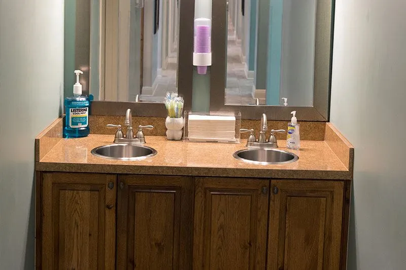 Interior detail at Louisiana Dental Center Slidell