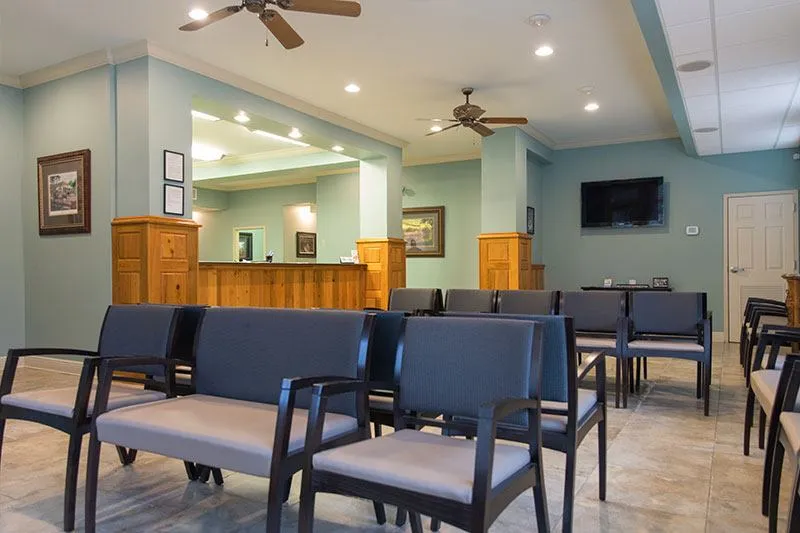 Patient treatment area at Louisiana Dental Center Slidell