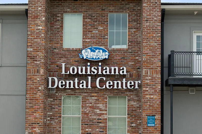 Hallway and office space at Louisiana Dental Center Slidell